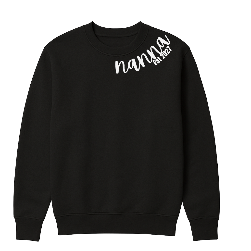 Personalised Nanna EST Sweatshirt