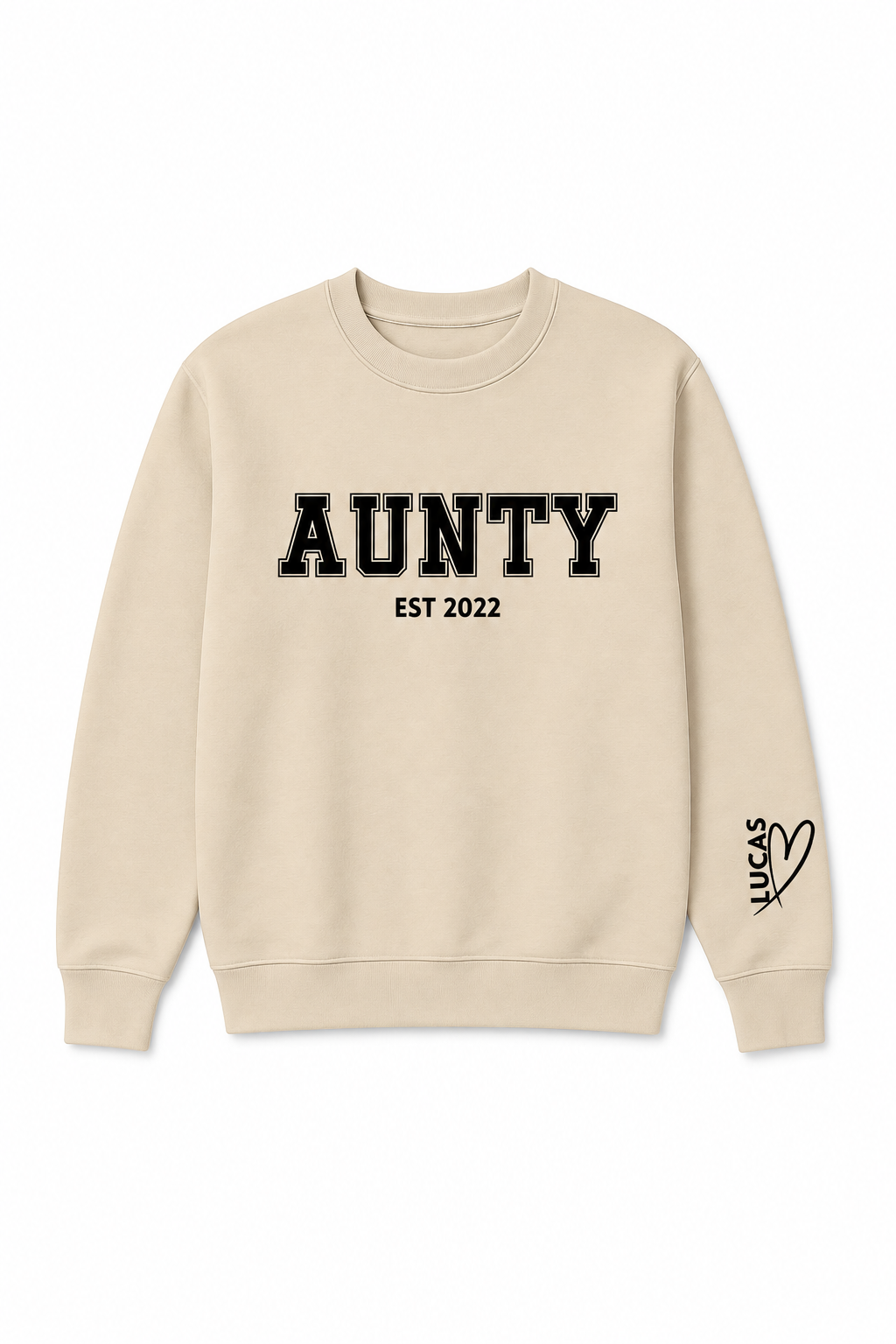Aunty College Sweatshirt Powder Pink