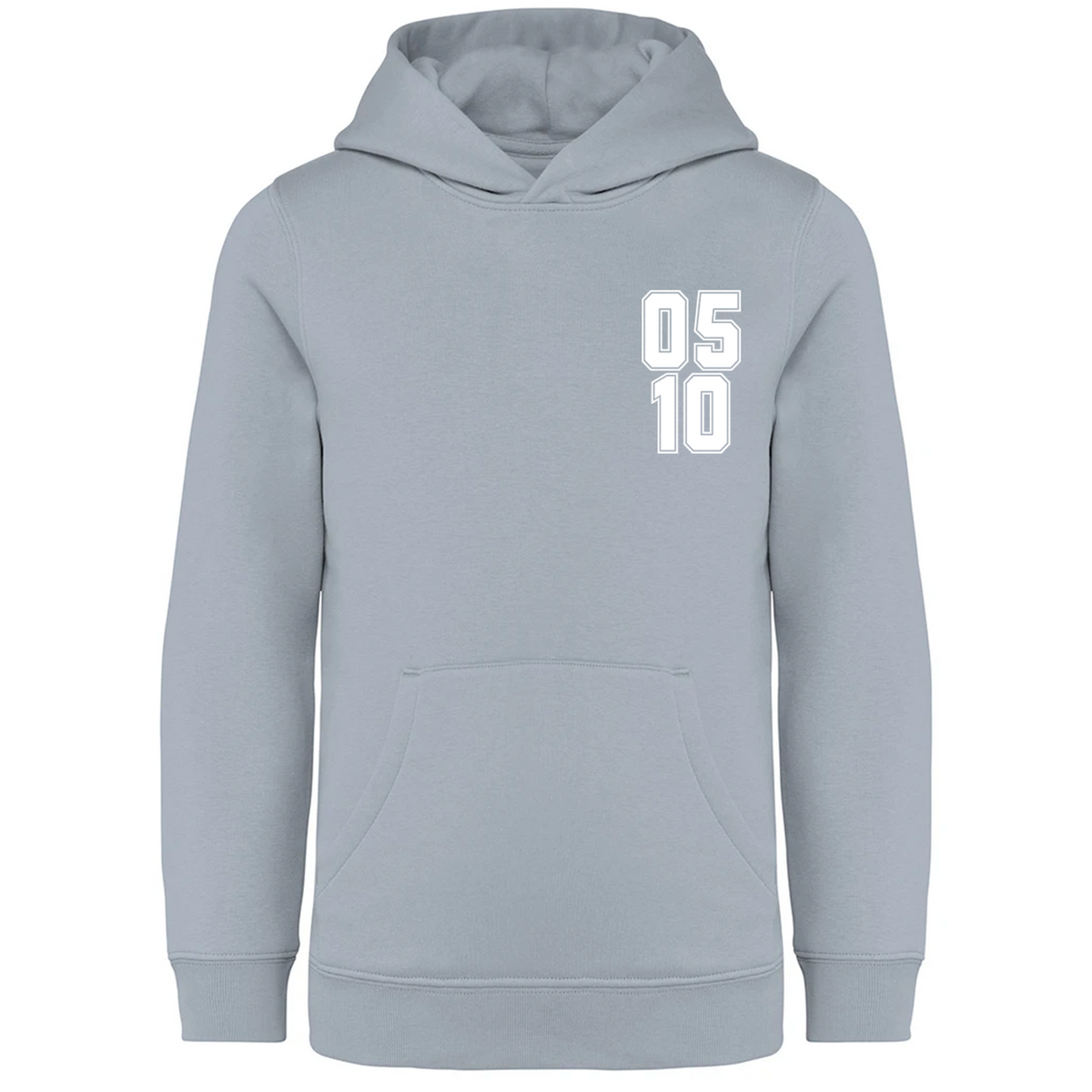 Personalised Varsity Birth Date Number Hoodie Navy