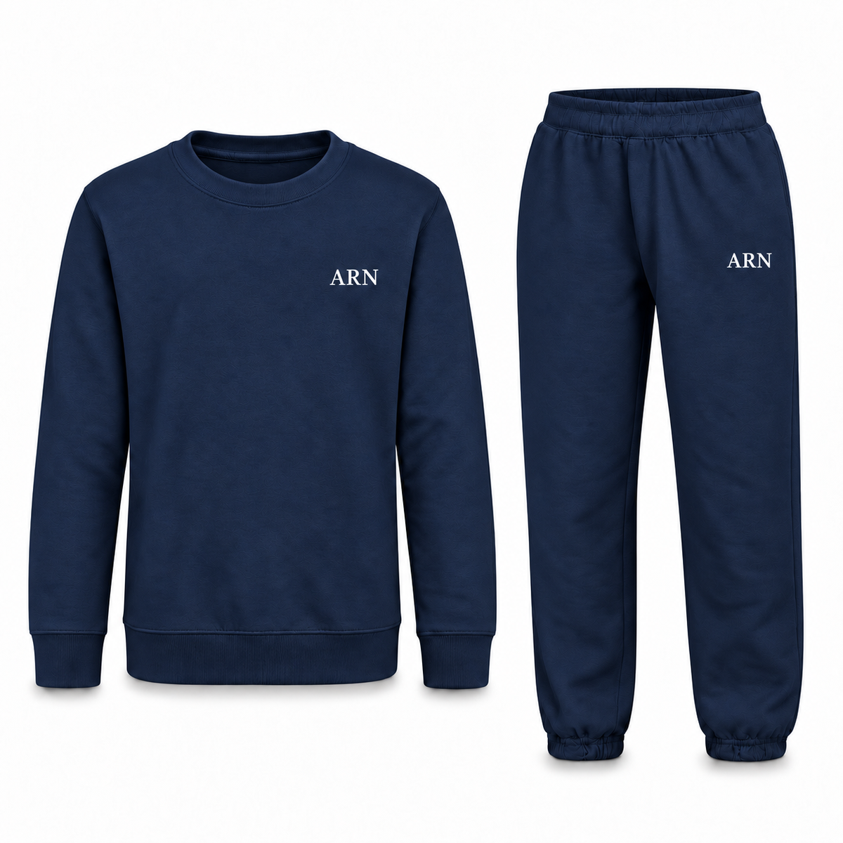 Personalised Kids Initial Sweatshirt and Joggers Tracksuit