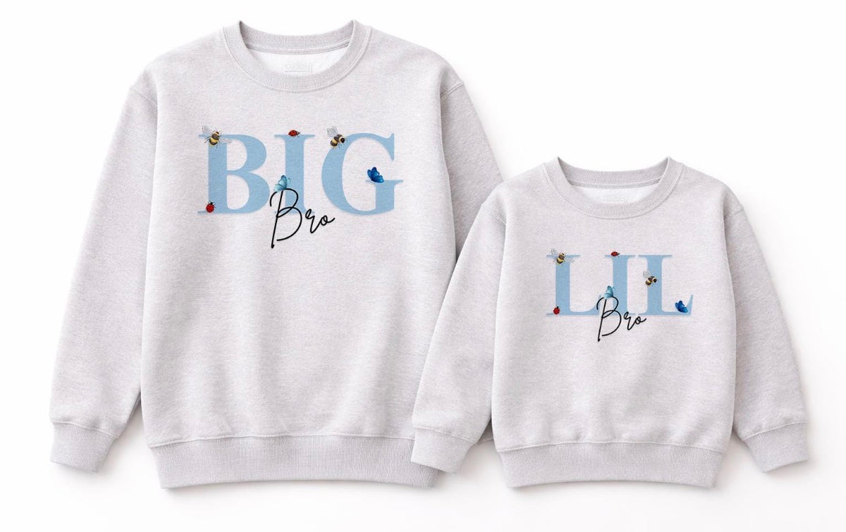 Big Bro Lil Bro Matching Sweatshirt