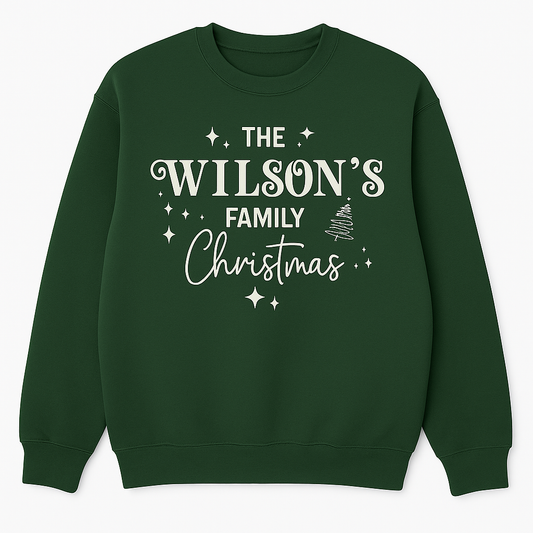 Personalised Family Christmas Jumper