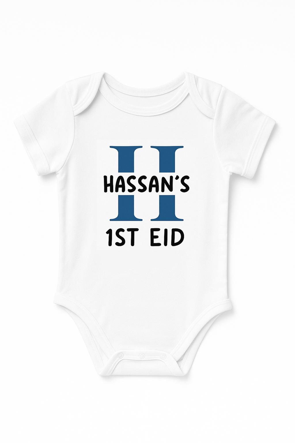 First Eid Personalised Baby Sleep Suit