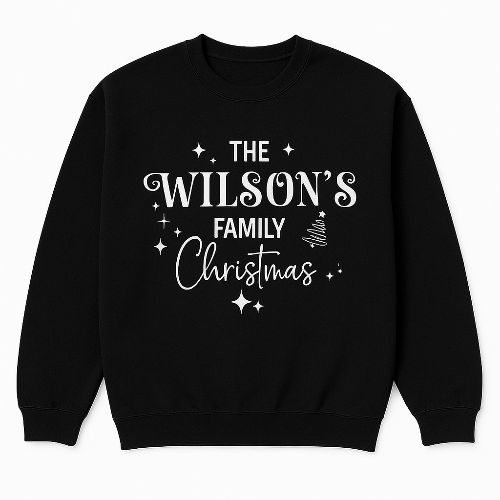 Personalised Family Christmas Jumper