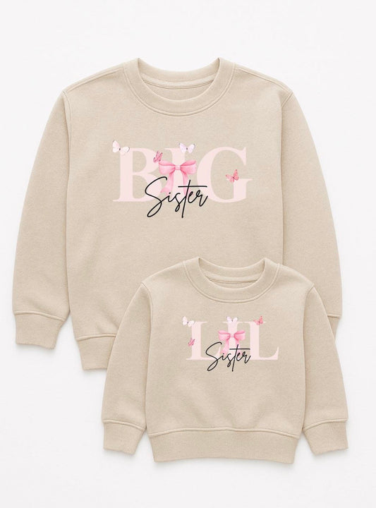 Big Sis Lil Sis Matching Sweatshirt