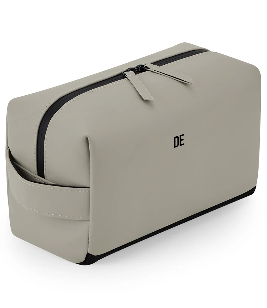 Personalised Matte PU Toiletry Bag