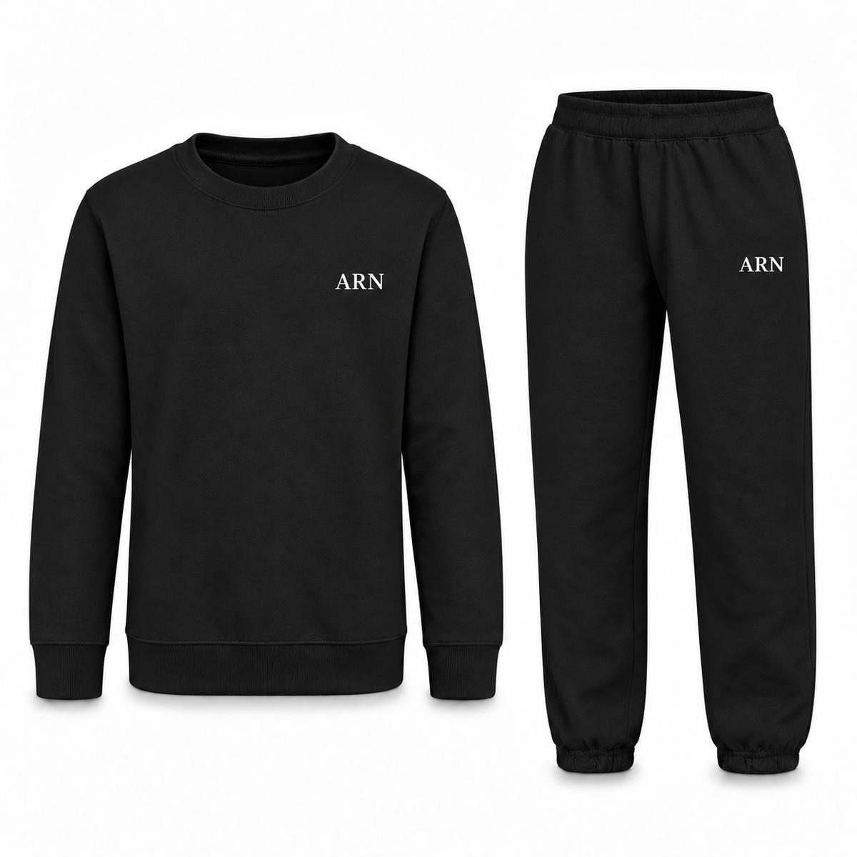 Personalised Kids Initial Sweatshirt and Joggers Tracksuit
