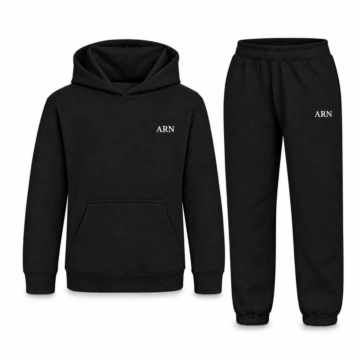 Personalised Kids Initial Hoodie and Joggers Tracksuit