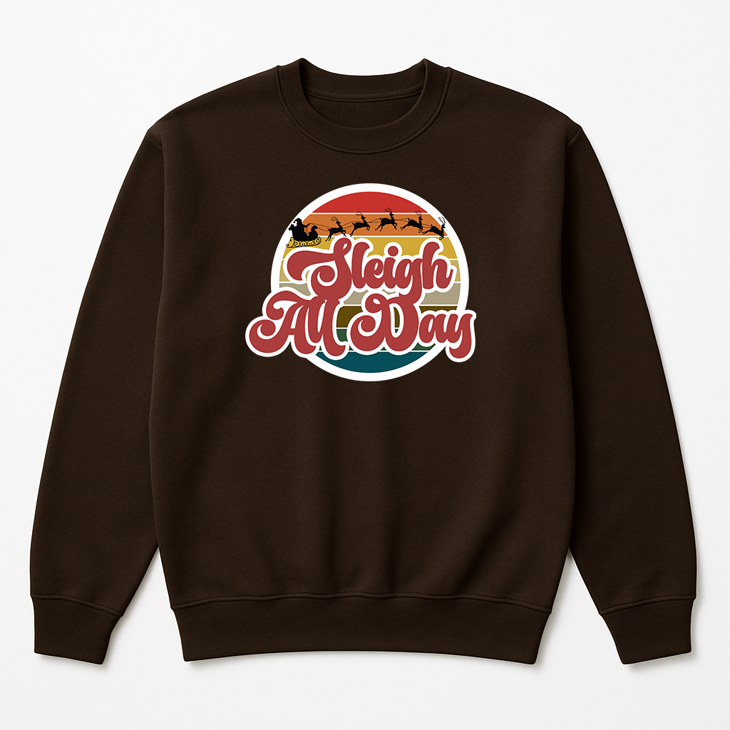Sleigh All Day Christmas Jumper