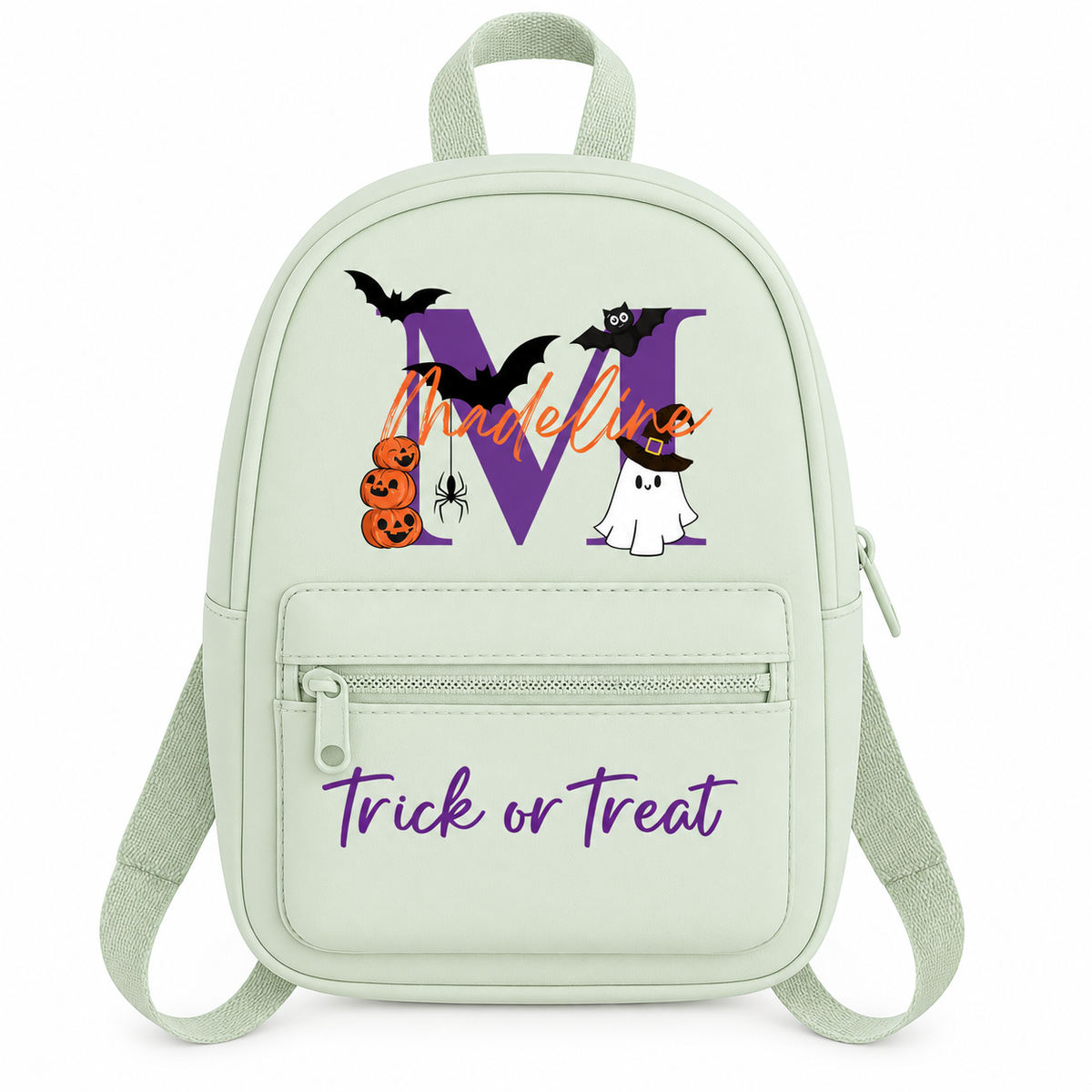 Personalised Halloween Kids Trick or Treat Bag/Backpack