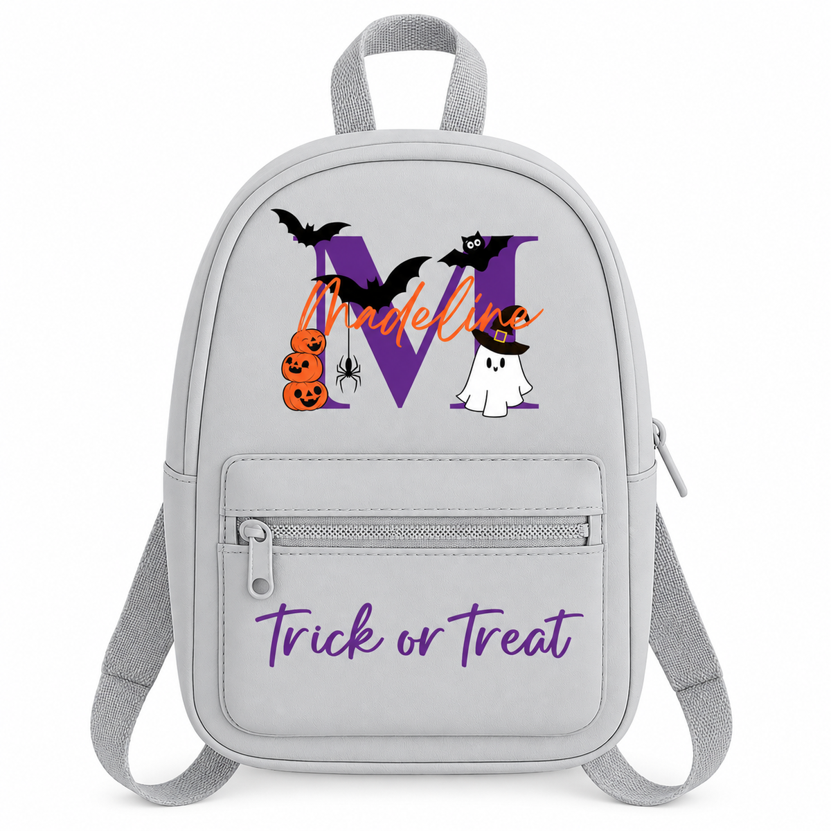Personalised Halloween Kids Trick or Treat Bag/Backpack