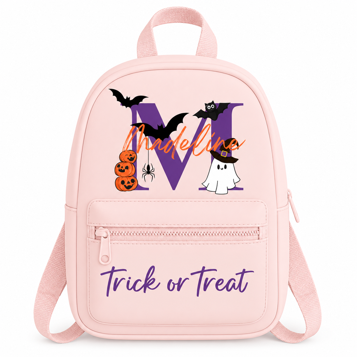 Personalised Halloween Kids Trick or Treat Bag/Backpack