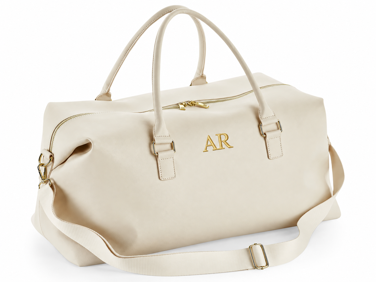 Personalised Boutique Embroidered Weekender Bag