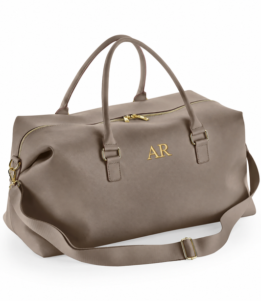 Personalised Boutique Embroidered Weekender Bag