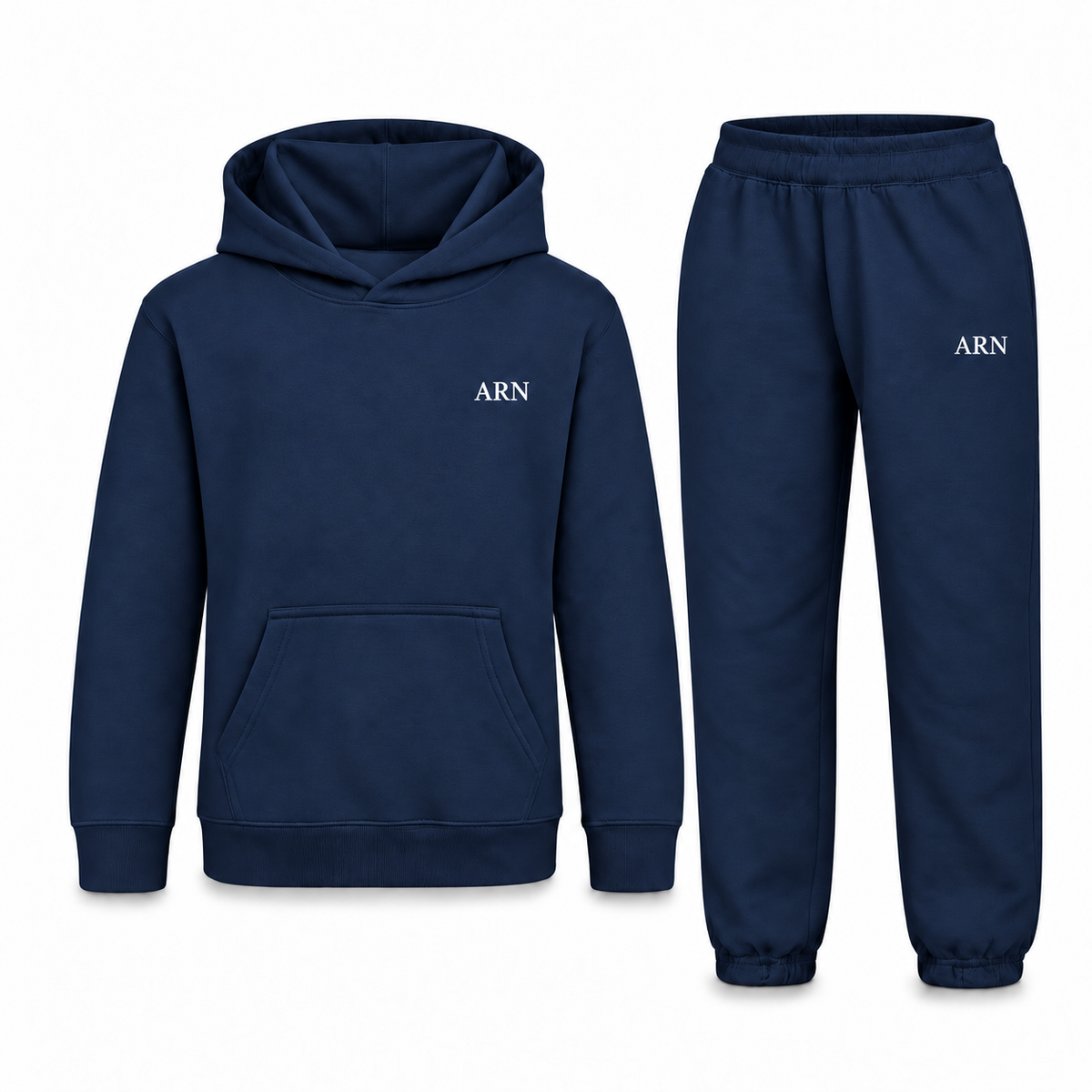 Personalised Kids Initial Hoodie and Joggers Tracksuit