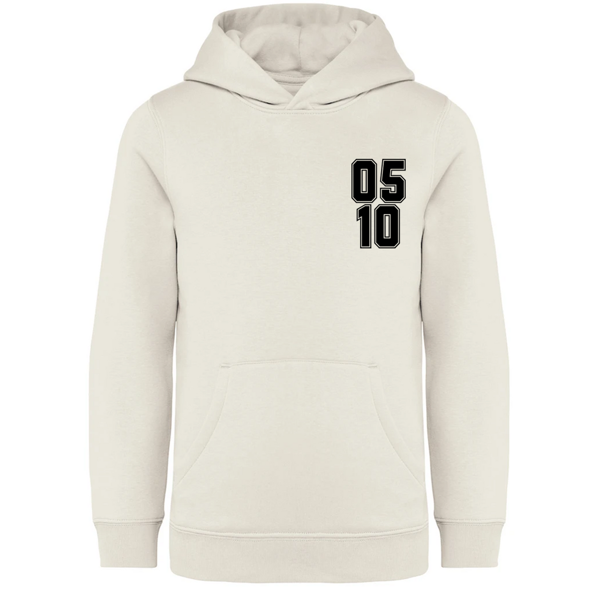 Personalised Varsity Birth Date Number Hoodie Navy