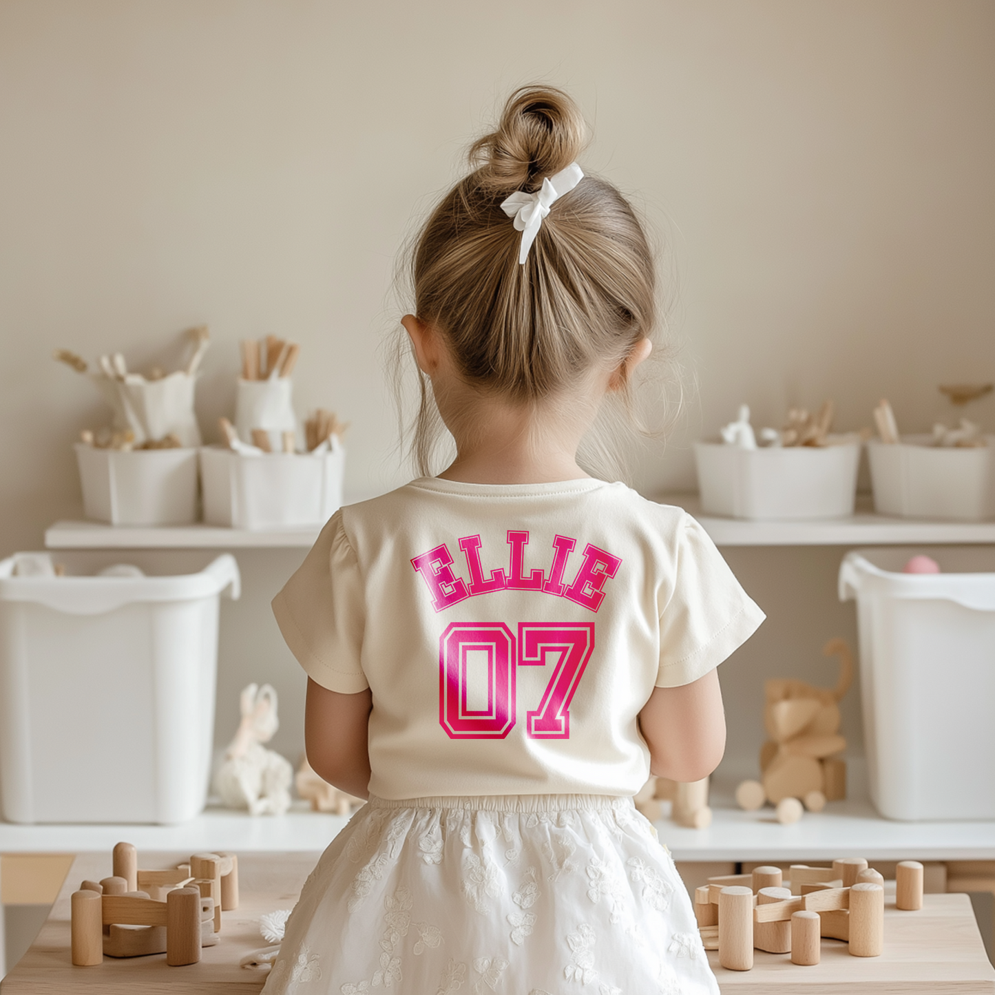 Personalised Birthday Number T-shirt