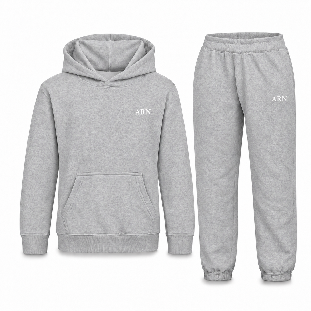 Personalised Kids Initial Hoodie and Joggers Tracksuit