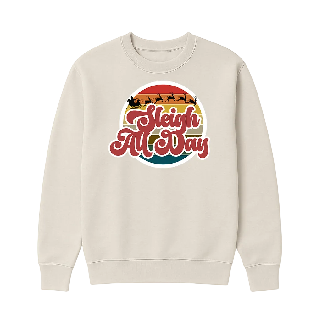Sleigh All Day Christmas Jumper