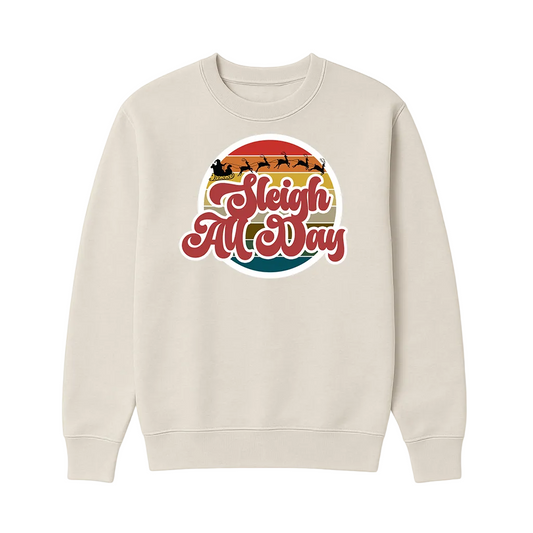 Sleigh All Day Christmas Jumper