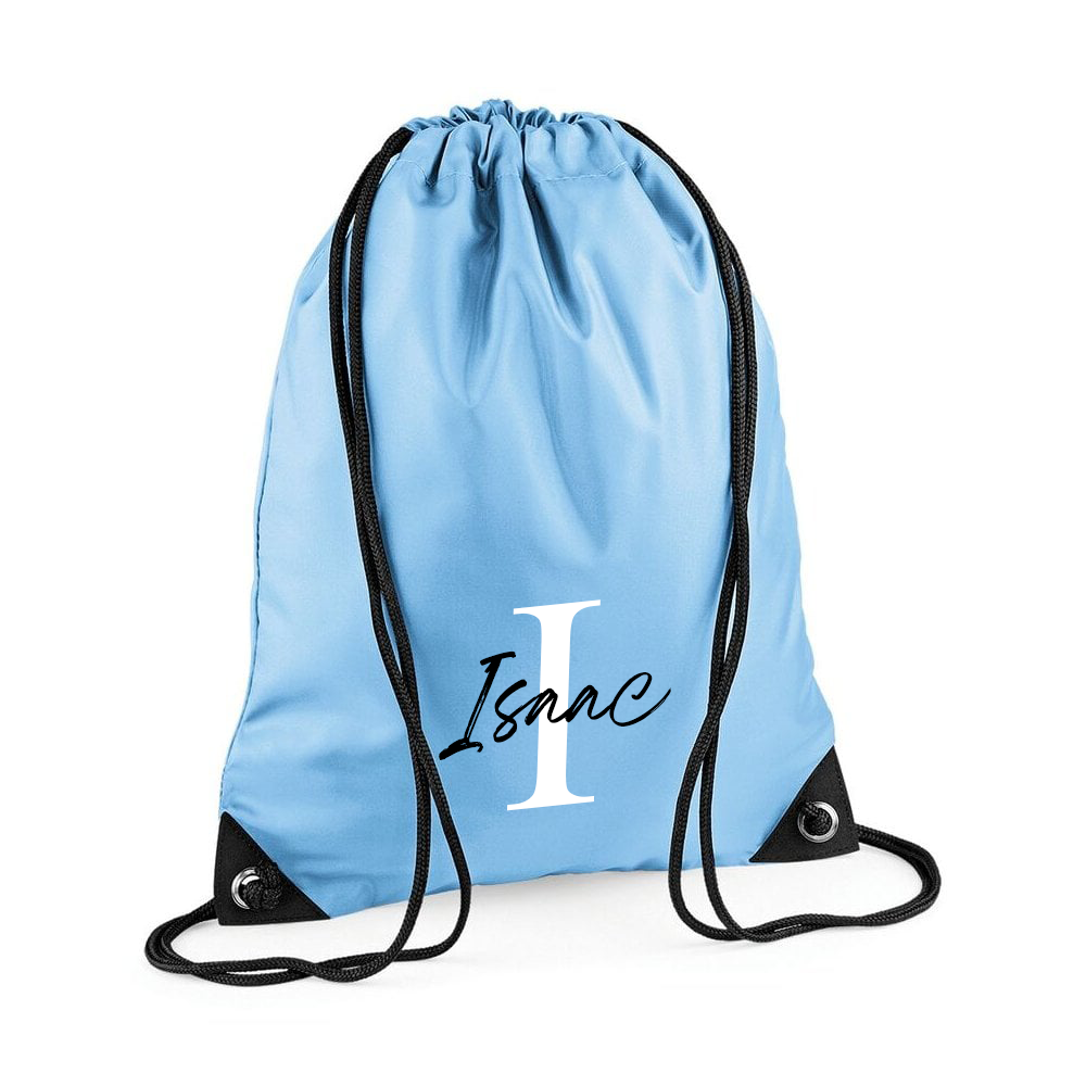 Personalised Initial & Name Gymsac