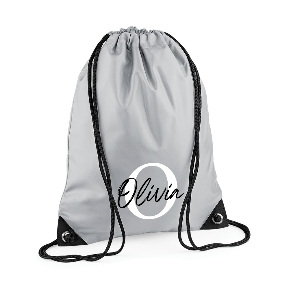 Personalised Initial & Name Gymsac