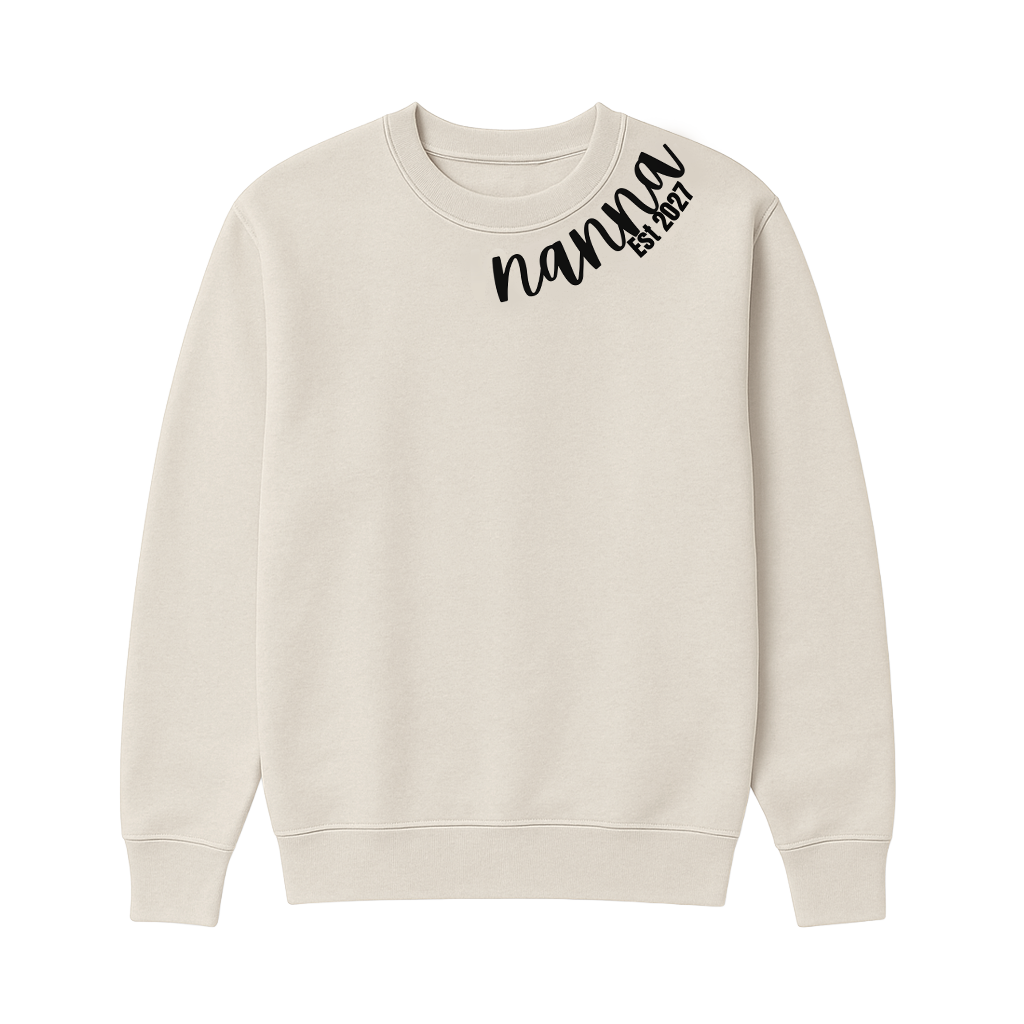 Personalised Nanna EST Sweatshirt