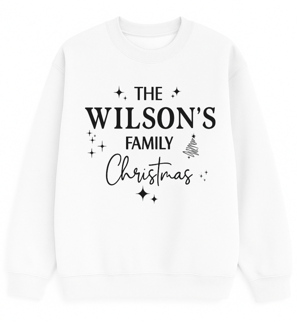 Personalised Family Christmas Jumper