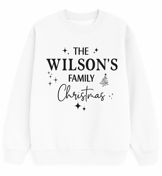 Personalised Family Christmas Jumper
